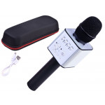 Bezdrôtový mikrofón s funkciou Bluetooth čierny 